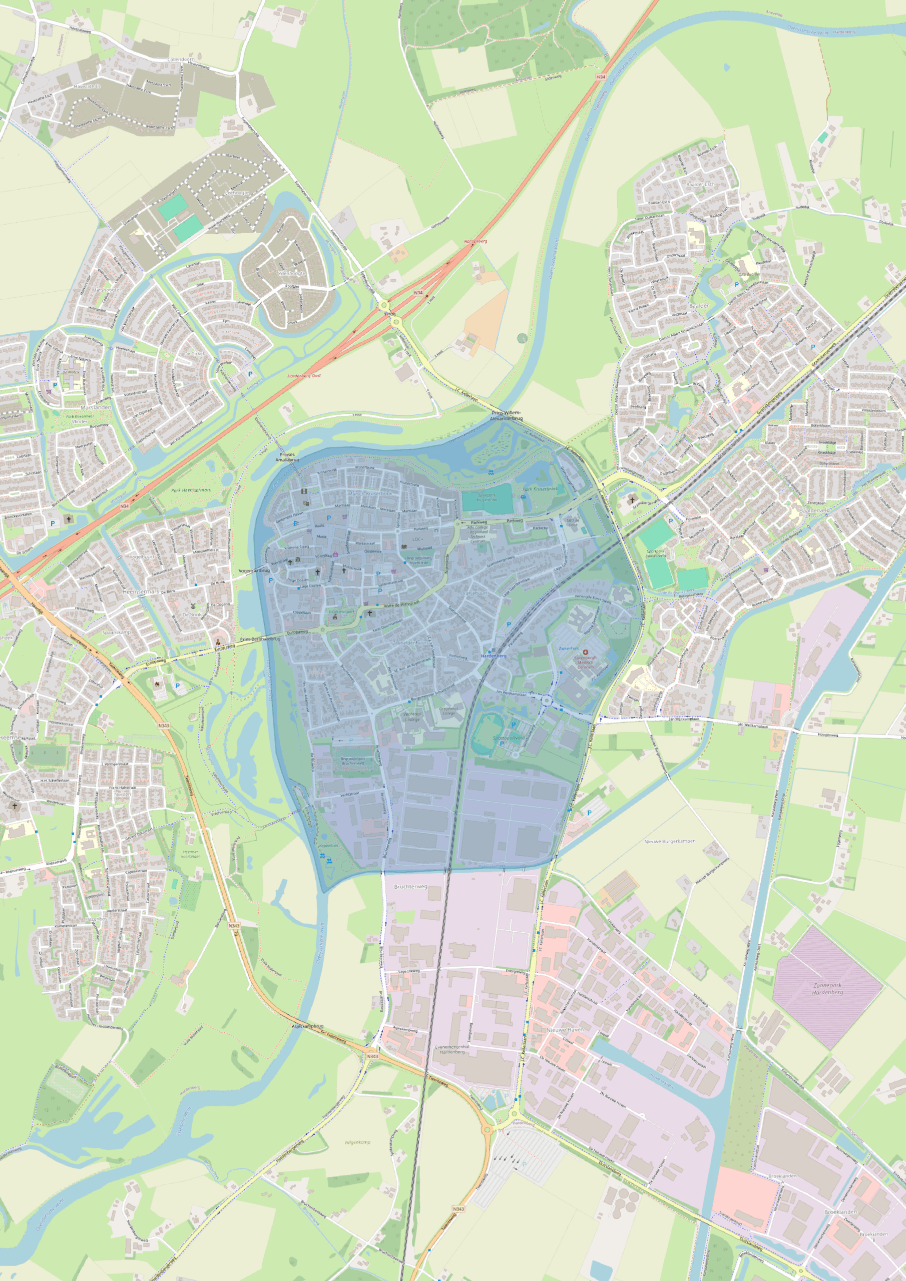 werkgebied pb stad hardenberg